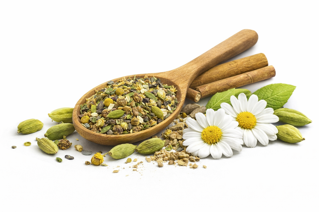 Ashwa-Root Cardamom Night Tea – Sleep & Relax Herbal Formula